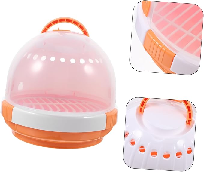 YARNOW Portable Bird Carrier Cage for Travel Breathable Design Handle for Parrots Cockatiels and Birds and Convenient for Outings and Hiking