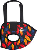 DOWN UNDER OUTDOORS Chicken Carrier Sling Holder Bag with Handle, Chicken Accessories for Foot Treatment, Medic, Leg Injuries, Bumblefoot, Poultry Farm Carrying, Transport, Three Sizes (Small)