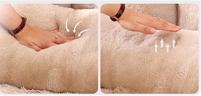 Cat Sofa Bed Pets Cute Couch,Medium Dog, Large Cat Sofa Pet Bed cat Supplies for Indoor (Pink, X-Large)