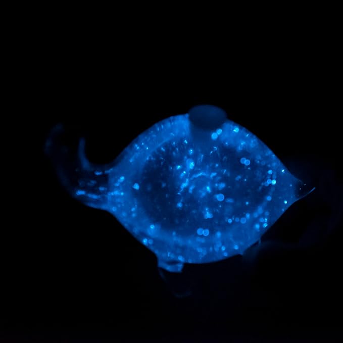 Bioluminescent Bio-Turtle Gift Option, Glass Turtle Micro-Aquarium, Redeemable PyroDino Card for Live PyroDinos and DinoNutrients