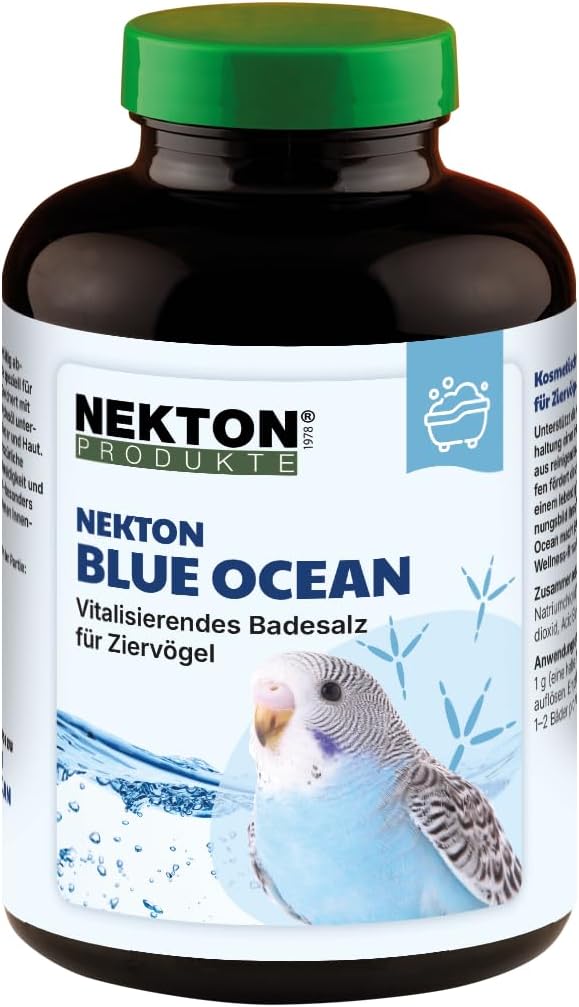 Nekton Blue Ocean Bird Bath Salts for Pet Birds 200g (7.05oz)