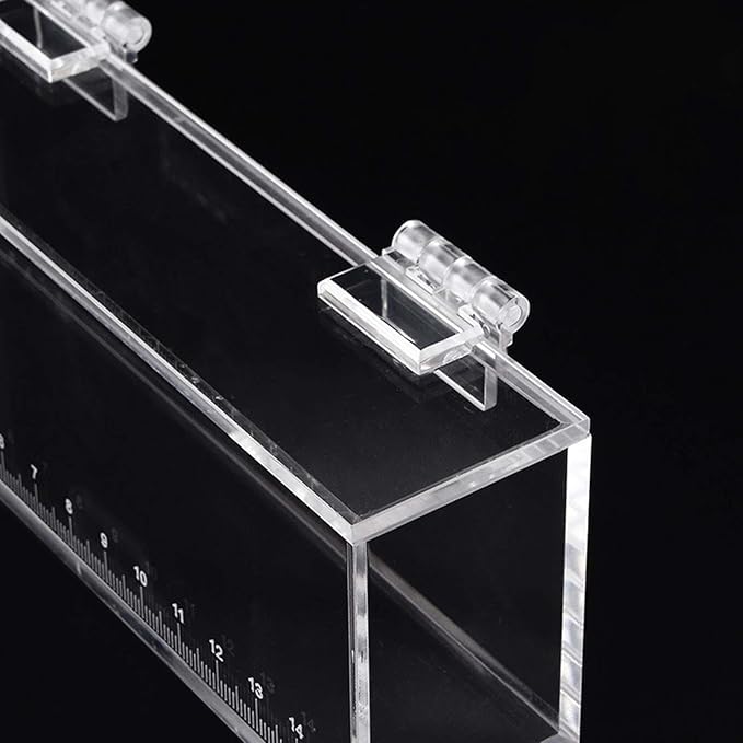 Fish Watching Case - Acrylic Hatchery Incubator & Observation Box for Small Fish Breeding Tanks, Photo Box, L
