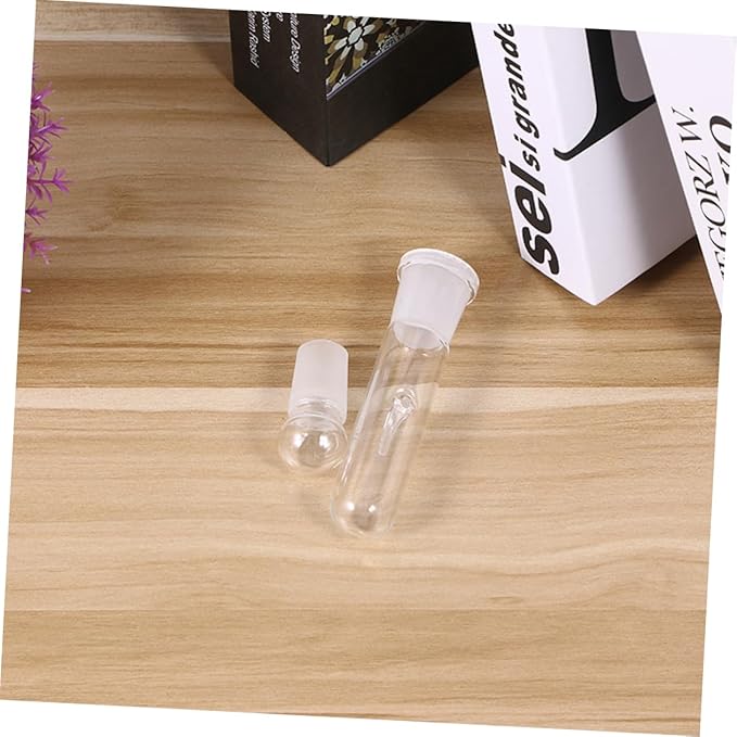 NOLITOY 1hole Aquarium Glass Turbellarian Catcher with Fish Tank Accessory for Easy Planaria Removal and Simple Design for Aquarium Maintenance