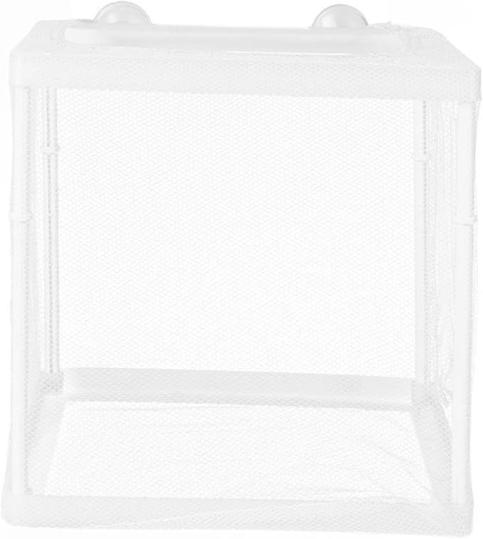 Incubation Box for Betta Guppy Mesh Breathing Fish Breeding Tank Aquarium Box Practical Incubator