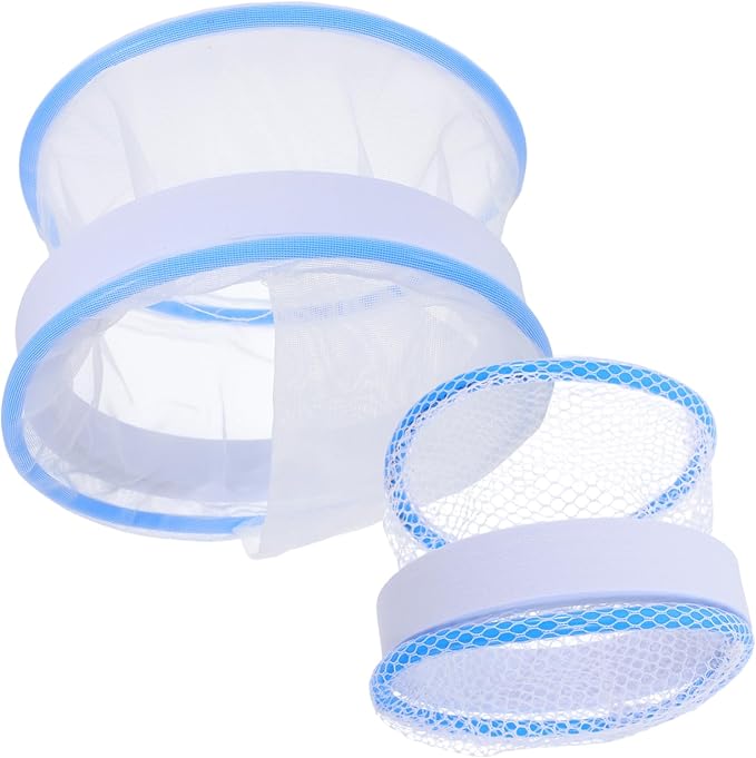 TOYANDONA 2Pcs Transparent Floating Hatchery Box Nylon Mesh Breeding Tank Dividers for Guppy Fry Isolation for Aquariums Fish Breeding Stable Design for Healthy