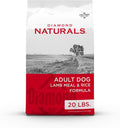 Diamond Naturals Adult Dry Dog Food Lamb Meal and Rice Formula Made with Lamb Protein, Probiotics and Essential Nutrients to Support Balanced and Overall Health 20LB