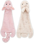 Best Pet Supplies Squeaky Dog Toys with Soft Durable Fabric for Small, Medium and Large Pets Interactive Toy for Indoor Play, Supports Active Biting and Play - Hare, Pig, Medium