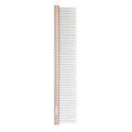 Fresh Ultra Wide XL Metal Pet Comb, Oval Aluminum Handle, Wide Tooth Spacing, Metal Grooming Comb for Dogs, 9.75"