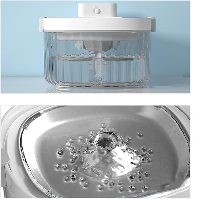 HANAMYA Automatic Pet Water Fountain with Smart Sensing System, 2L Capacity