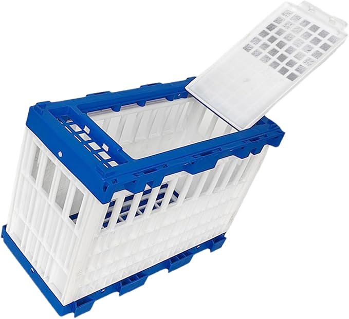 Foldable Bird Cage Carriers for Racing Pigeons Baby Parrots Outdoor Exercise