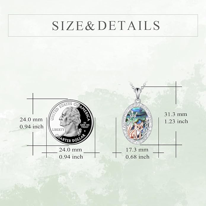 KZX Cat/Dog/Phoenix/Eagle/Whale/Shark/Puffin/Starfish/Chicken/Butterfly/Owl/Bee/Frog/Seahorse Necklace Sterling Silver Animal Pendant Jewelry Gift for Women