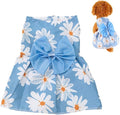 Dog Dress,1PC Dog Dresses with Cute Bowknot,Summer Dogs Clothes Pet Princess Dresses for Chihuahua Yorkies Puppies Cat Outfit