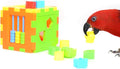 Hypeety Parrot Parakeet Cockatiels Conure Macaw African Greys Cockatoo Amazon Eclectus Budgies Cage for Bird Intelligence Development Training Toys