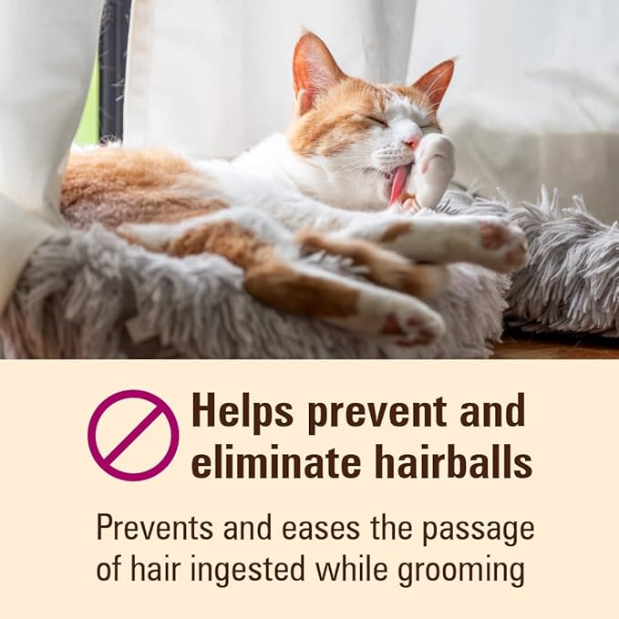 Sentry PET Care Hairball Relief for Cats,Malt Flavor,4.4 Ounces,(Pack of 2)