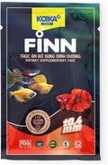 KOIKA FINN Probiotic Fish Food Pellets for Ornamental Fish, 43% Protein with Bacillus Probiotics, Supports Digestion and Immune Health for Daily Feeding (15g, Ornamental Fish - 0.4mm Pellets)