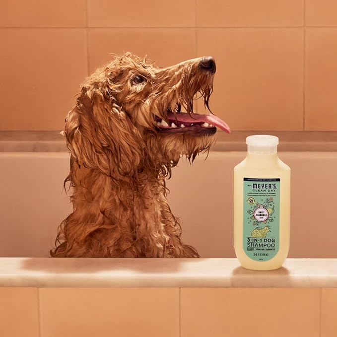MRS. MEYER'S Clean Day 3 in 1 Dog Shampoo, Sweet Chamomile Scent, 14oz