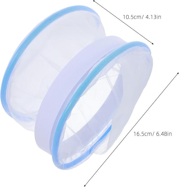 NUOBESTY Floating Aquarium Breeding Box and Shrimp Hatchery Chamber with Ventilated Lid, Nylon Fish Egg Incubator for Small Pet Isolation and Guppy Breeding