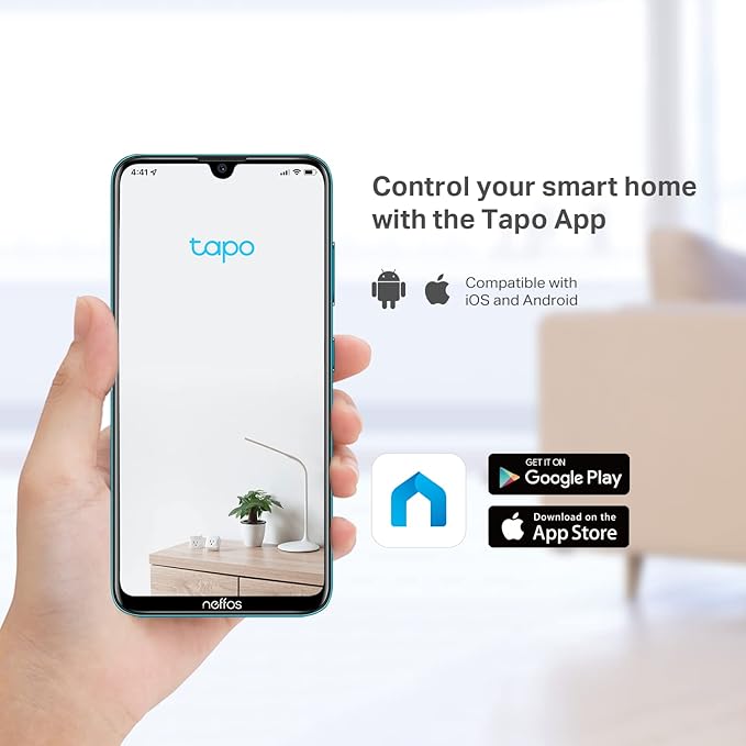 Tapo 2K Indoor Wired Security Camera - Works as a Baby Monitor & Pet Camera, Person/Motion/Baby Cry Detection, 2-Way Audio, Siren, Subscription-Free Local Storage or Optional Cloud, C110P4 (4-Pack)