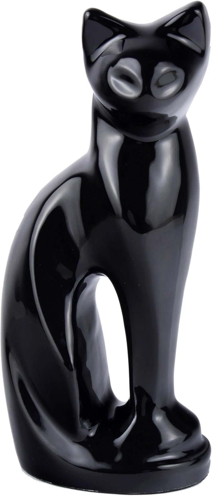 Cat Urns for Ashes - Pet Memorial Cat Urn Cat Memorial Gift, Pet Urn for Cat Ashes Keepsake Pet urns for Cats Ashes, Pet Ashes Urn, Pet Cremation Urn (Black)