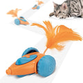Migipaws cat Toy, Automatic Interactive Migicar Toy Like a Mouse, Intelligent Programme, Rechargeable Kitten Toy