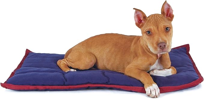 Jeffers Pet Comfort Dog Pillow, 2 XL 39"x51", Navy Blue – Machine Washable Dog Bed for House, Sofa, Crate & Travel – Poly Cotton Shell, Winter Warmth, Soft, Comfy, Durable, Top Pet Bedding