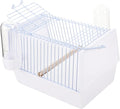 Yardwe 1set Portable Bird Carrier Cage for Travel Compact Bird Cage for Parrots Budgies Lightweight Design Handle for and Security