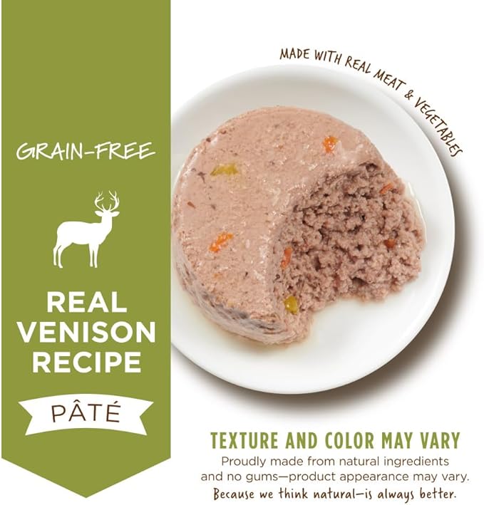 Instinct Original Pate Wet Cat Food, Grain Free Recipe - Real Venison, 5.5 Ounce (Pack of 12)