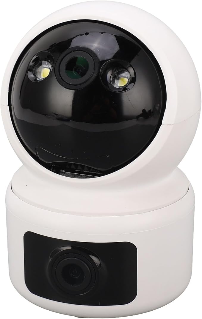 Pongnas 3MP WiFi Security Camera Night Motion Detection Wireless Pet Monitor Home Office