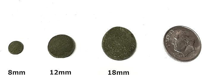 Medium 12mm Algae Wafer - Algae Wafers for Bottom Feeders - The Best Pleco Wafers & Pleco Food Available - Algae Wafers for Snails (10 lb)