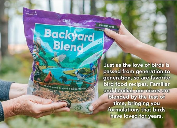 Classic Bird Seed (18 Pounds, Backyard Blend)