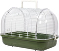 Travel Cage For Birds – Portable Carrier | Full View Cockatiel Cage With Handle, Portable Bird Carrier For Parakeet, Conure, Cockatiel, Canary, Lovebird, Finch, Ideal Living Room, Indoor, Outdoor, Par