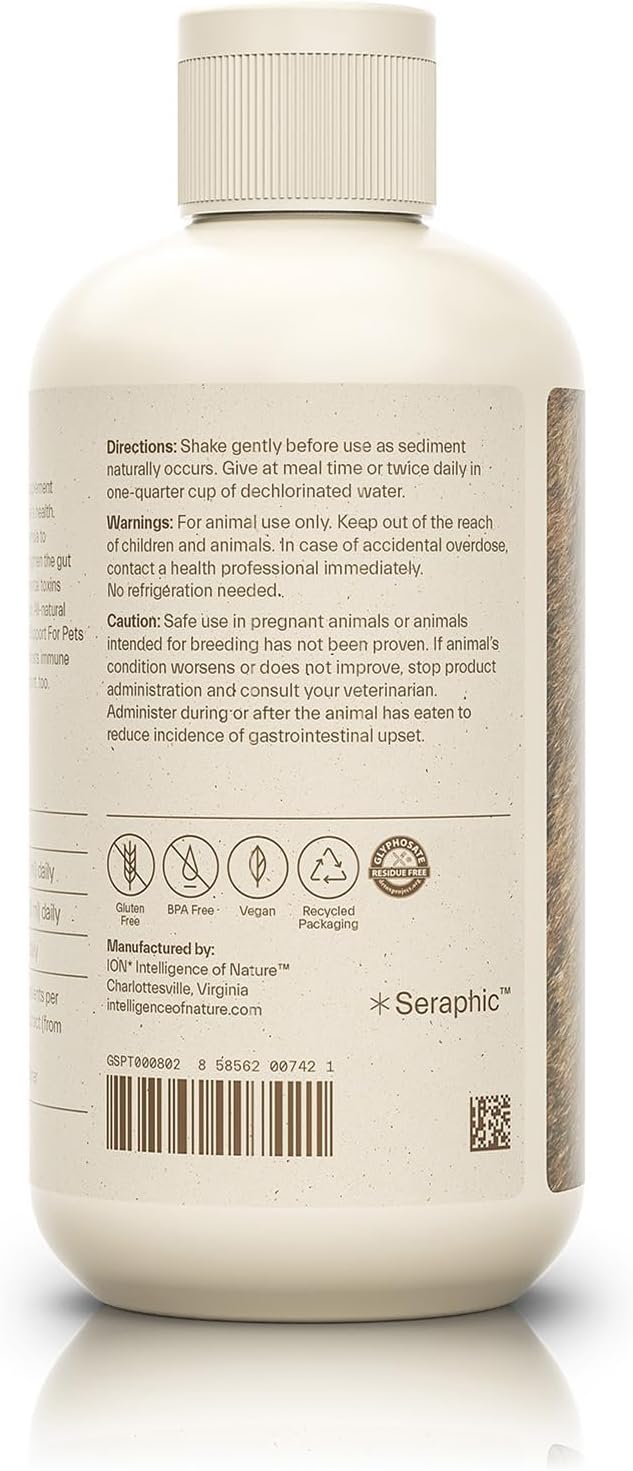 ION* Intelligence of Nature Gut Support for Pets - Liquid Probiotics Drops Alternative for Dogs & Cats, Digestive Health for Puppies, Skin & Hair Health - 8 fl oz (Pack of 1)