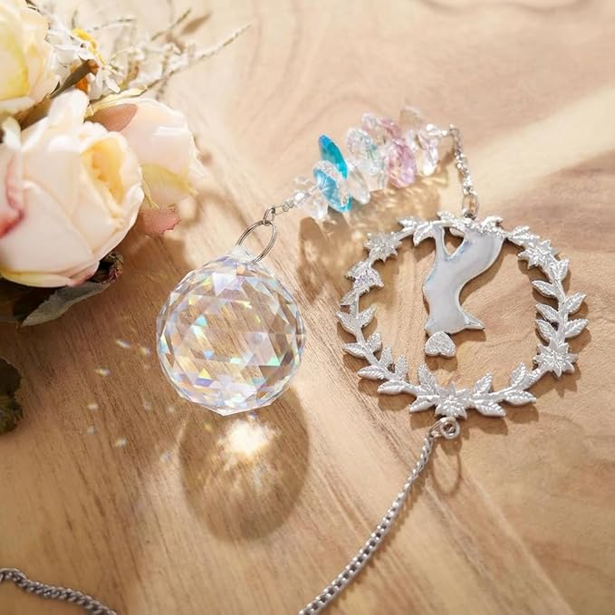 Cat Memorial Suncatcher Gifts, Thoughtful Pet Sympathy for Remembrance Bereavement Grief Bereavement Miscarriage
