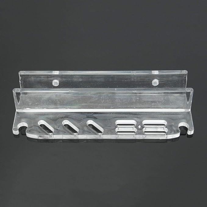 Acrylic Aquarium Fish Tank Aquatic Water Plants Pruning Tools Holder Rack For Tweezers Scissors