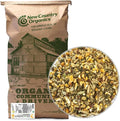 New Country Organics | Wheat-Free Chicken Feed 40lbs | Layer Feed for Laying Hens | Gluten-Free and Soy-Free | 17% Protein | Certified Organic and Non-GMO Chicken Food | 40 lbs