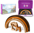 Capti Rainbow Bridge Dog Memorial Gifts, Cat Memorial Gifts - I'll Meet You at The Rainbow Bridge - Pet Loss Gifts, Bereavement, Sympathy Keepsake Dog Mom, Dog Dad for Loss of Pet (Dog and Mom)