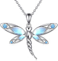 KZX Cat/Dog/Phoenix/Eagle/Whale/Shark/Puffin/Starfish/Chicken/Butterfly/Owl/Bee/Frog/Seahorse Necklace Sterling Silver Animal Pendant Jewelry Gift for Women
