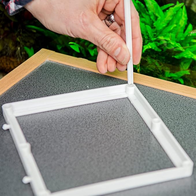 Hobby Nido 3.1, Ablaichbehlter, 16x16x14 cm, Plastic Fish Breeding Tank, Vivarium Brood Box