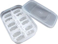 Reptile Egg Breeding Hatchery Box Incubator Tray Container Box for Snake Gecko Lizard (12 Holes)