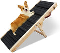 Large Dog Pet Ramp for Bed Couch Car 5 Adjustable Height Pet Step with Non-Slip Mat 9.06" to 20.8" Foldable Dog Steps for Small Large Old Dogs Cats
