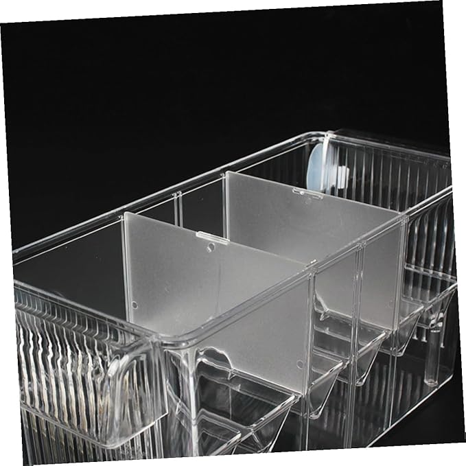 BESPORTBLE Acrylic Aquarium Breeding Tank Isolation Box Fish Hatchery Incubator for Fish Tank Breeding and Fry Rearing in Aquatic Pets