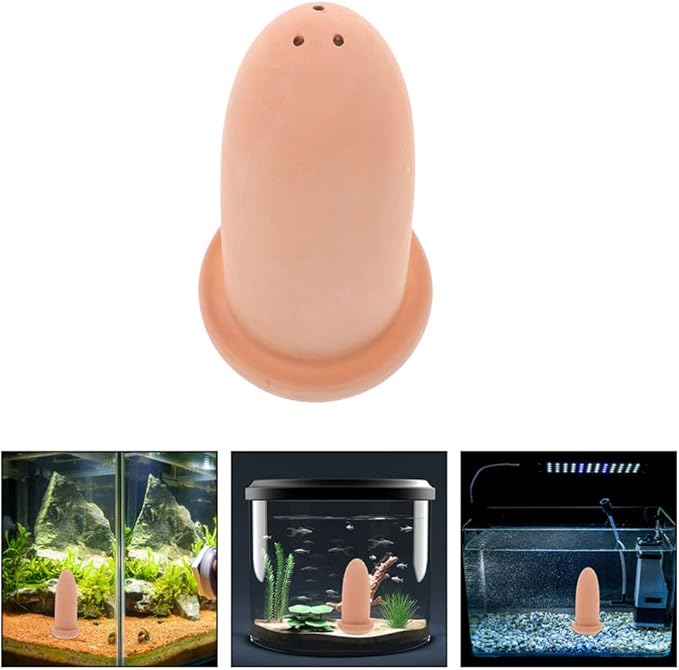 Mipcase Fish Breeding Container Shrimp Spawning Bucket Betta Spawning Tank Cone Net Decor Supplies