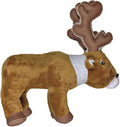Spunky Pup Clean Earth Plush Caribou | Made from 100% Recycled Water Bottles | Small