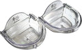 Bird Cage Seed Feeder Cup Shallow Style Set of 2 for Care, Treat (S)