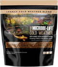 MICROBE-LIFT MLLWGMD Cold Weather Floating Fish Food Pellets with Wheat Germ for Ponds, Water Gardens, and Fountains, for Live Goldfish and Koi, 2.25 Pounds