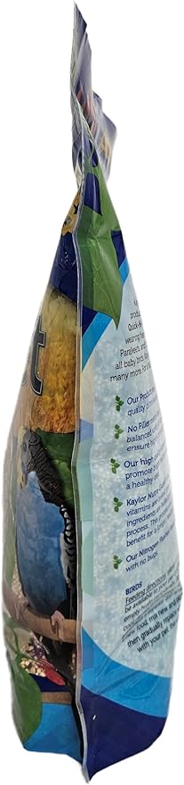 Parakeet Bird Food, 4 lbs Bag - Seed Mix for Parakeets Budgerigars Budgies
