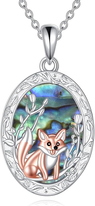 KZX Cat/Dog/Phoenix/Eagle/Whale/Shark/Puffin/Starfish/Chicken/Butterfly/Owl/Bee/Frog/Seahorse Necklace Sterling Silver Animal Pendant Jewelry Gift for Women