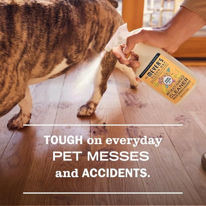 Mrs. MEYER'S CLEAN DAY Pet Multi-Surface Cleaner, Orange Blossom Scent, 16oz