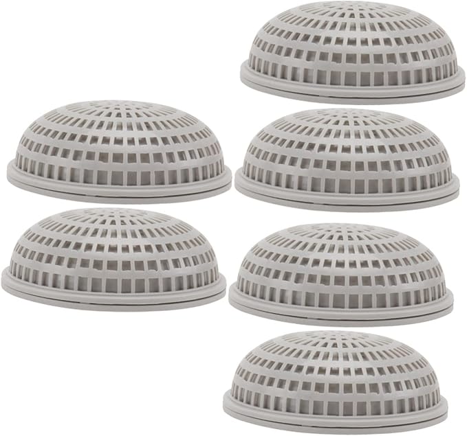 6pcs Aquatic Plant Boxes for Fish Tank Breeding Containers Permeable Design Landscape Decor for Aquascaping and Plant Cultivation