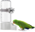 2 Pcs Bird Feeder Water Dispenser, Bird Feeder and Drinker Set, Automatic Parrot Feeders for Cage, Hanging Parrot Food Bowl, Birds Cage Accessories for Hamsters,Pigeons,Parrot
